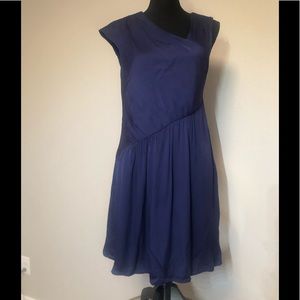 Ali Ro Blue silk dress
